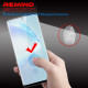 Galaxy S20 Ultra (6.9in) 3D Tempered Glass Full Screen Protector with Working Adhesive In Screen Finger Scanner (Black)