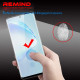 Galaxy S20+ Plus (6.7in) 3D Tempered Glass Full Screen Protector with Working Adhesive In Screen Finger Scanner (Black)