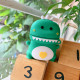 Cute Design Cartoon Silicone Cover Skin for Airpod (1 / 2) Charging Case (Green Dinosaur)