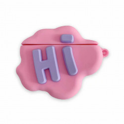 Cute Design Cartoon Silicone Cover Skin for Airpod (1 / 2) Charging Case (Hi)