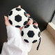 Cute Design Cartoon Silicone Cover Skin for Airpod (1 / 2) Charging Case (Soccer Ball)