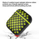 Airpod (2 / 1) Honeycomb Mesh Sports Cover Skin for Airpod Charging Case (Black Green)