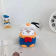 Cute Design Cartoon Handcraft Wool Fabric Cover Skin for Airpod (1 / 2) Charging Case (Donald Suit)