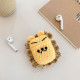 Cute Design Cartoon Handcraft Wool Fabric Cover Skin for Airpod (1 / 2) Charging Case (Lion)