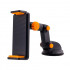 Clip Long Neck Tablet Windshield & Dashboard Car Mount Holder C058 - Versatile, Secure & Durable for All Tablets (Orange)