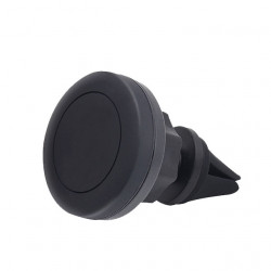 Universal Magnetic Air Vent Car Mount Holder KI001/02 - Secure & Adjustable, Compatible with Most Phone Models (Black)
