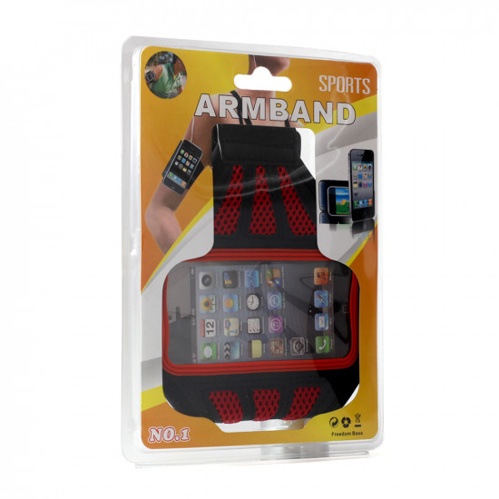 Apple iPhone 4S 4 Mesh Armband (Red)