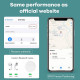 TWS Mini True Wireless Earbuds P63, Touch Control Bluetooth Headset, Built-in Mic, 3D Heavy Bass, Bluetooth 5.0, Perfect for All Activities (White)