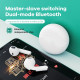 TWS Mini True Wireless Earbuds P63, Touch Control Bluetooth Headset, Built-in Mic, 3D Heavy Bass, Bluetooth 5.0, Perfect for All Activities (White)
