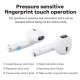 TWS Mini True Wireless Earbuds P63, Touch Control Bluetooth Headset, Built-in Mic, 3D Heavy Bass, Bluetooth 5.0, Perfect for All Activities (White)