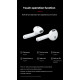 TWS Mini True Wireless Earbuds P63, Touch Control Bluetooth Headset, Built-in Mic, 3D Heavy Bass, Bluetooth 5.0, Perfect for All Activities (White)