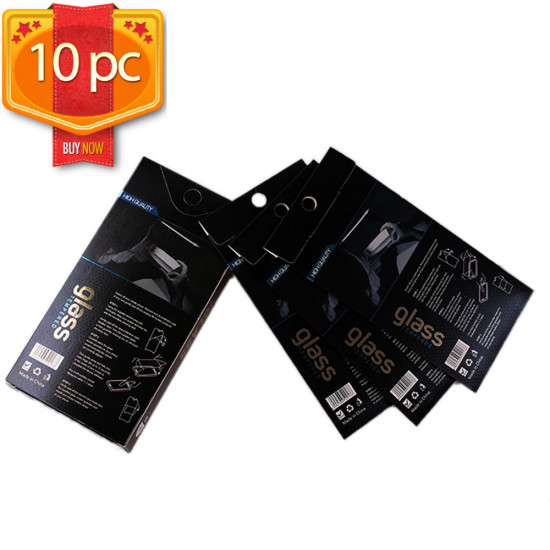 Samsung Galaxy A10E, A102 Full Tempered Glass Screen Protector 10pc Pack (Clear)