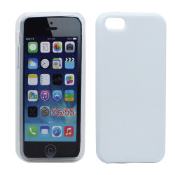 iPhone 5 5S Matte TPU Gel case (White)