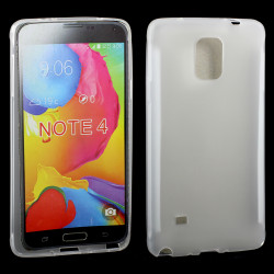Samsung Galaxy Note 4 Soft TPU Gel Case (Clear)