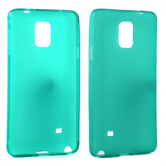 Samsung Galaxy Note 4 Soft TPU Gel Case (Green)