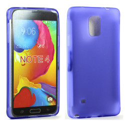 Samsung Galaxy Note 4 Soft TPU Gel Case (Purple)