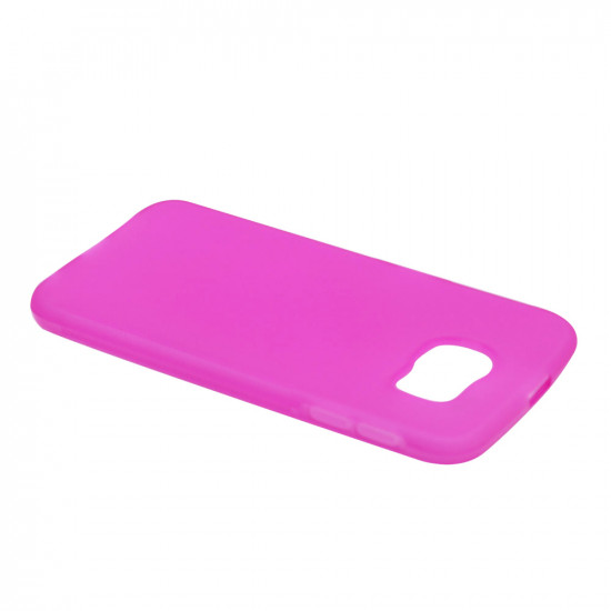 Samsung Galaxy S6 TPU Gel Soft Case (Hot Pink)