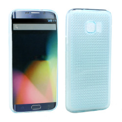 Samsung Galaxy S7 Shiny TPU Soft Case (Light Blue)