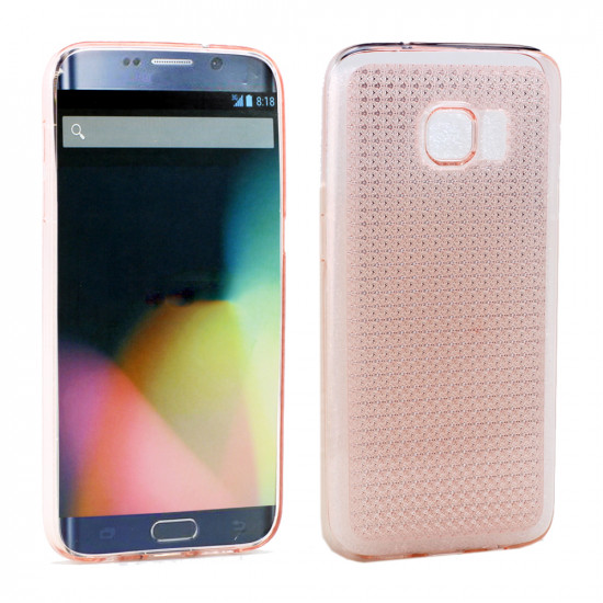 Samsung Galaxy S7 Shiny TPU Soft Case (Light Pink)