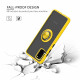 Tuff Slim Armor Hybrid Ring Stand Case for Samsung Galaxy A02S (Yellow)