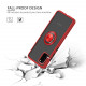 Tuff Slim Armor Hybrid Ring Stand Case for Samsung Galaxy A21 (Red)