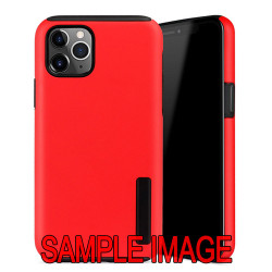 Ultra Matte Armor Hybrid Case for Samsung Galaxy A72 (Red)