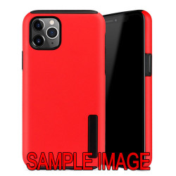 Ultra Matte Armor Hybrid Case for Samsung Galaxy A02 (Red)