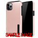 Ultra Matte Armor Hybrid Case for Samsung Galaxy A72 (Rose Gold)