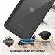 Waterproof IP68 Snowproof Shockproof Heavy Duty Case with Built In Screen Protector for Apple iPhone 11 Pro Max 6.5 (Black)