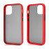 Slim Matte Hybrid Bumper Case for Apple iPhone 13 Pro Max [6.7] (Red)