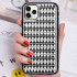 Diamond Gradient Bling Glitter Shiny Rhinestone Case for Apple iPhone 13 Pro (6.1) (Black)