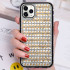 Diamond Gradient Bling Glitter Shiny Rhinestone Case for Apple iPhone 13 Mini (5.4) (Gold)