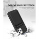 Slim TPU Soft Card Slot Holder Sleeve Case Cover for Apple iPhone 12 / 12 Pro 6.1 (Black)