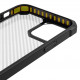 Super Armor Carbon Fiber Design Hybrid Case for Apple iPhone 12 / 12 Pro 6.1 (Red)