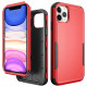 Heavy Duty Strong Armor Hybrid Case Cover for Apple iPhone 12 Pro Max 6.7 (Black)
