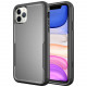 Heavy Duty Strong Armor Hybrid Case Cover for Apple iPhone 12 / 12 Pro 6.1 (Black)