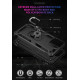 Tech Armor Ring Stand Grip Case with Metal Plate for Apple iPhone 13 Pro (6.1) (Black)