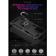 Tech Armor Ring Stand Grip Case with Metal Plate for Apple iPhone 13 Pro Max (6.7) (Black)