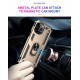 Tech Armor Ring Stand Grip Case with Metal Plate for Apple iPhone 13 Pro Max (6.7) (Gold)