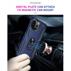 Tech Armor Ring Stand Grip Case with Metal Plate for Apple iPhone 13 Pro Max (6.7) (Navy Blue) Tech Armor Ring Stand Grip Case with Metal Plate for Apple iPhone 13 Pro Max (6.7) (Navy Blue)