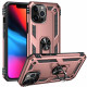 Tech Armor Ring Stand Grip Case with Metal Plate for Apple iPhone 13 Pro (6.1) (Rose Gold)