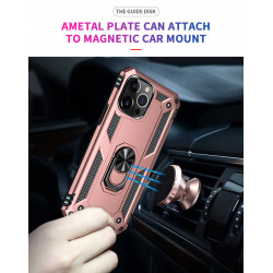 Tech Armor Ring Stand Grip Case with Metal Plate for Apple iPhone 13 Pro Max (6.7) (Rose Gold) Tech Armor Ring Stand Grip Case with Metal Plate for Apple iPhone 13 Pro Max (6.7) (Rose Gold)