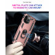 Tech Armor Ring Stand Grip Case with Metal Plate for Apple iPhone 13 Pro Max (6.7) (Rose Gold)
