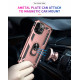 Tech Armor Ring Stand Grip Case with Metal Plate for Apple iPhone 13 Pro (6.1) (Rose Gold)