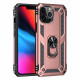 Tech Armor Ring Stand Grip Case with Metal Plate for Apple iPhone 13 Pro (6.1) (Rose Gold)