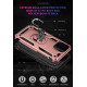 Tech Armor Ring Stand Grip Case with Metal Plate for Apple iPhone 13 Pro (6.1) (Rose Gold)