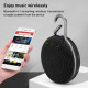 Clip3Max Portable Bluetooth Speaker: Powerful Sound, SD/USB Slots, FM Radio, Durable Shell, for Travel and Outdoors (Black)
