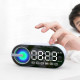 G30 LED Alarm Clock & FM Radio Bluetooth Speaker w/ Motion Sensor, Portable, Wireless, Micro SD & USB Slot, Universal Compatibility (White)