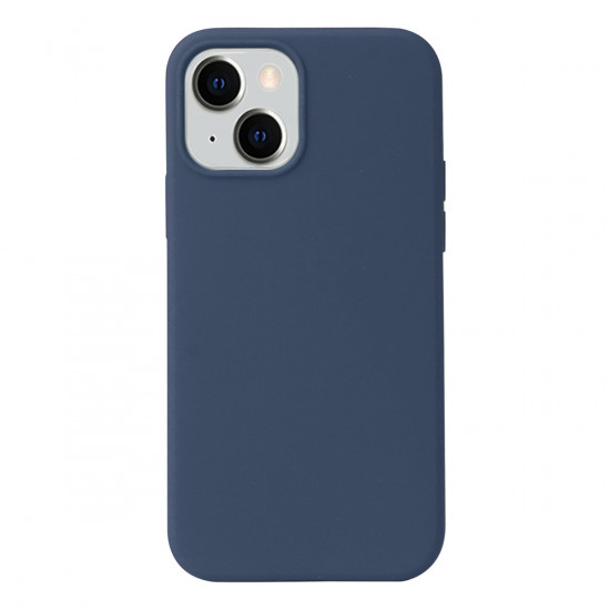 Slim Pro Silicone Full Corner Protection Case for Apple iPhone 14 Plus [6.7] (Navy Blue)