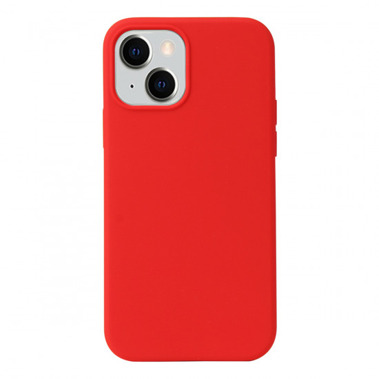 Slim Pro Silicone Full Corner Protection Case for Apple iPhone 14 Plus [6.7] (Red)